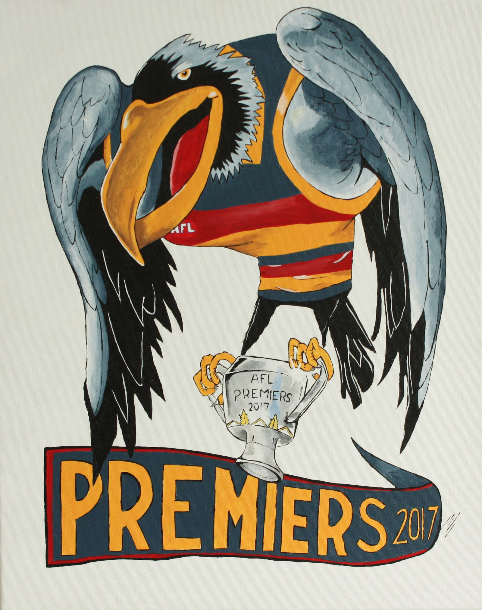 Crows Painting